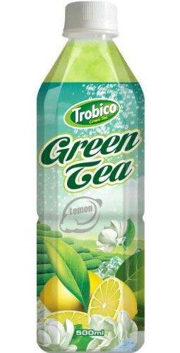 500ml Greean tea with Lemon pet bot